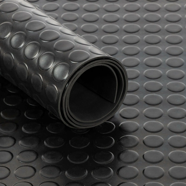Rubber Floor Rolls in Garage
